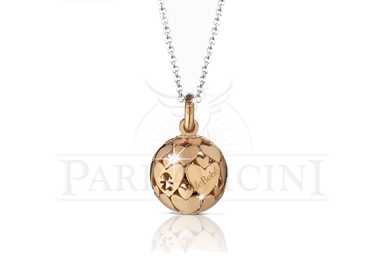 Ciondoli Le Bebe Suonamore I Mondi In Argento Placcato Oro Rosa Snm016 Ciondoli Le Bebe Suonamore I Mondi In Argento Placcato Oro Rosa Snm016