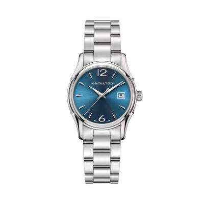 Hamilton Jazzmaster Lady Blu QTZ 34mm H32351145 - Gioielleria Parravicini