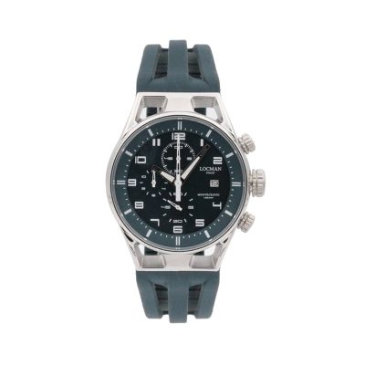 Locman Montecristo Crono Verde QTZ 40mm 0542A19S-00PTWHSL - Gioielleria Parravicini