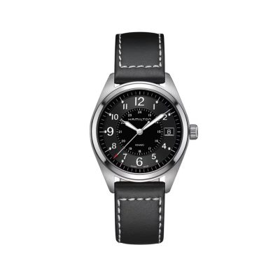 Hamilton Khaki Field Nero QTZ 40mm H68551733 - Gioielleria Parravicini
