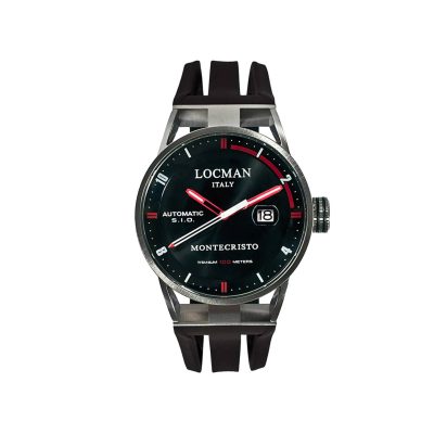 Locman Montecristo Uomo Nero Auto 44mm 051100BKFRD0GOK - Gioielleria Parravicini