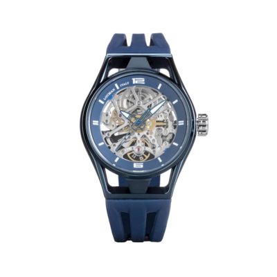 Locman Montecristo Skeleton Auto 42mm 0538B02S-BLBLSKSB - Gioielleria Parravicini