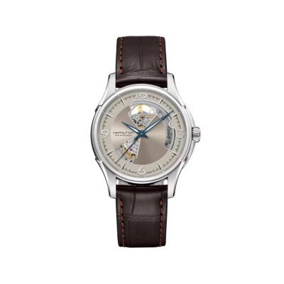 Hamilton Jazzmaster Open Heart Silver Auto 40mm H32565521 - Gioielleria Parravicini
