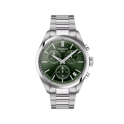 Tissot PR100 Crono Verde QTZ 40mm T1504171109100 - Gioielleria Parravicini