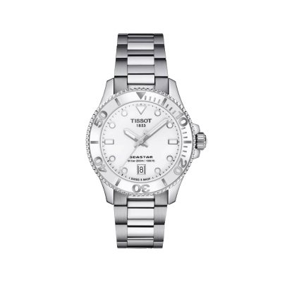Tissot T-Sport Seastar Lady Bianco T1202101101100 - Gioielleria Parravicini