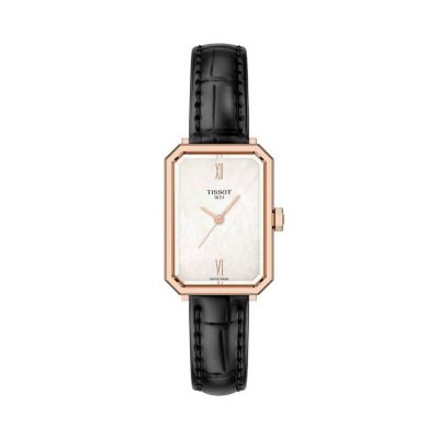 Tissot SRV Oro Rosé Pelle QTZ 30mm T1601103611300 - Gioielleria Parravicini