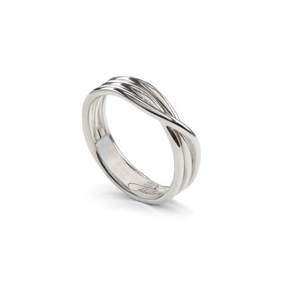 FILODELLAVITA Rock 3 fili in argento 925 arricchito con palladio AN8A - Gioielleria Parravicini Varese