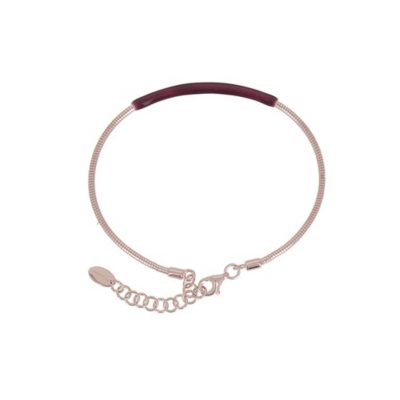 Pesavento DNA Bracciale Smalto rosso argento 925 WBRIB028 - Gioielleria Parravicini Varese