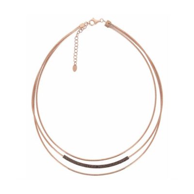 Pesavento DNA Girocollo a tre fili argento 925 WDNAG291 - Gioielleria Parravicini Varese