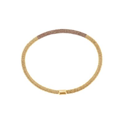 Pesavento Polvere Di Sogni I COLORI DEL MONDO Bracciale elastico Brown argento 925 WPSCB380 - Gioielleria Parravicini Varese