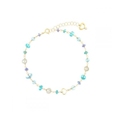 Maman et Sophie Nuvole azzurro bracciale 18KT BRNUVCRAZ - Gioielleria Parravicini Varese