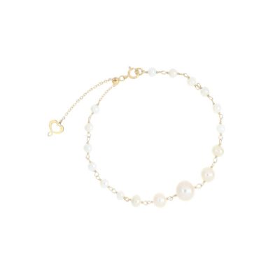 Maman et Sophie Onda Bianca bracciale 18KT con perle BPONDRPE - Gioielleria Parravicini Varese