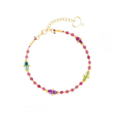 Maman et Sophie Tormalina e Acquamarina bracciale argento 925 BRISF2TOMX - Gioielleria Parravicini Varese