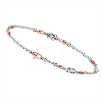 ZANCAN Insignia Explorer bracciale oro e oro rosa EB696BR - Gioielleria Parravicini Varese