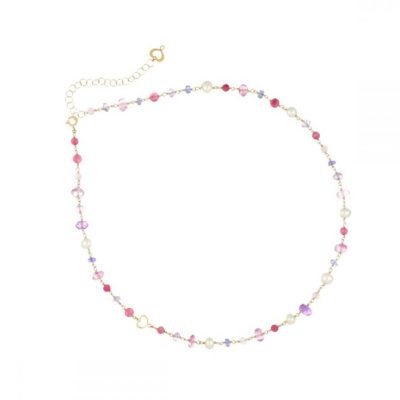 Maman et Sophie Nuvole Girocollo rosa 18KT GCNUVCRRO - Gioielleria Parravicini Varese