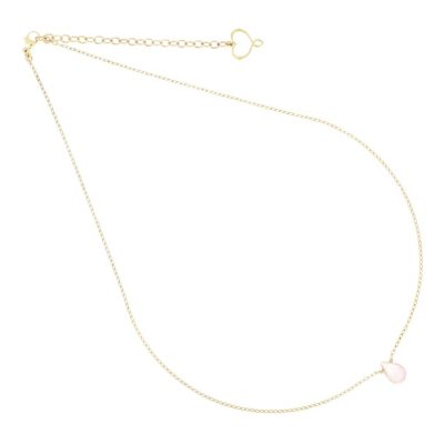 Maman et Sophie Drops Girocollo argento 925 con quarzo rosa GCGCC1QR - Gioielleria Parravicini Varese