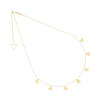 Maman et Sophie Archivio girocollo sette cuori argento 925 GHARC27 - Gioielleria Parravicini Varese