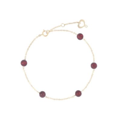 Maman et Sophie Nuvole bracciale 18KT con granato BRPTAGR - Gioielleria Parravicini Varese