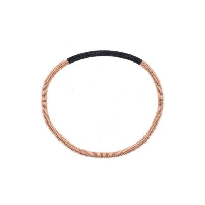 Pesavento Polvere Di Sogni Bracciale Black elastico semi-rigido argento 925 WPLVB923 - Gioielleria Parravicini Varese