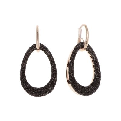 Pesavento Polvere Di Sogni Orecchini goccia pendenti Brown argento 925