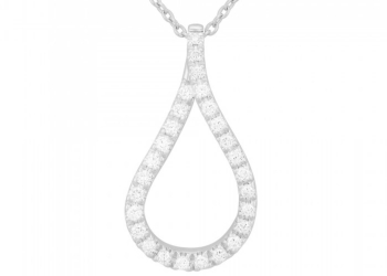 PIERO MILANO Aria collana oro bianco 18kt con pendente C0569GB2/P – Gioielleria Parravicini Varese