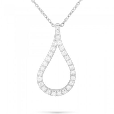 PIERO MILANO Aria collana oro bianco 18kt con pendente C0569GB2/P - Gioielleria Parravicini Varese