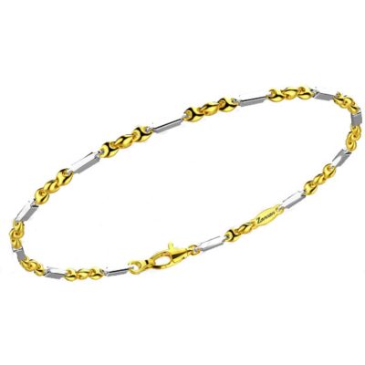 ZANCAN Eternity bracciale oro 18kt bicolore EB805GB - Gioielleria Parravicini Varese