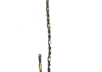 ZANCAN Alpha bracciale catena argento e oro ESB393G – Gioielleria Parravicini Varese