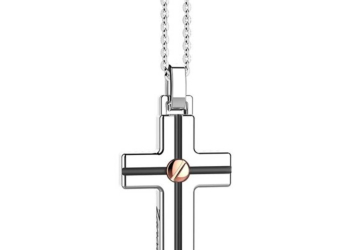 ZANCAN Insignia 925 collana argento croce ESC009R – Gioielleria Parravicini Varese