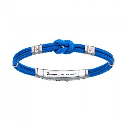 ZANCAN Regata bracciale in kevlar con nodo e argento EXB475MR-A - Gioielleria Parravicini Varese