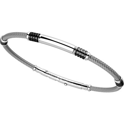 ZANCAN Robikevlar bracciale kevlar argento EXB576-GR - Gioielleria Parravicini Varese