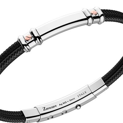ZANCAN Robikevlar bracciale in kevlar e argento EXB577R-NE - Gioielleria Parravicini Varese