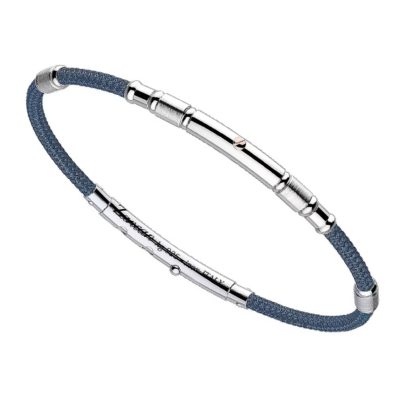 ZANCAN Robikevlar bracciale kevlar argento e oro EXB761R-AV - Gioielleria Parravicini Varese