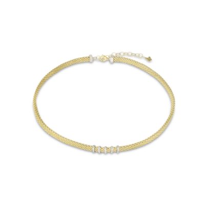 PIERO MILANO Goa girocollo oro giallo 18kt con diamanti M6119GB3 - Gioielleria Parravicini Varese