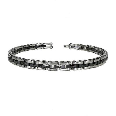 ZANCAN HiTekh bracciale acciaio e ceramica UHB118 - Gioielleria Parravicini Varese