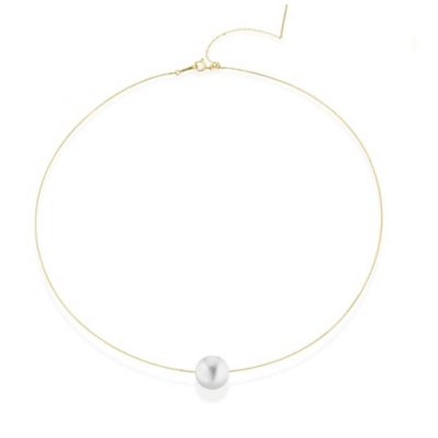 COSCIA Freshwater collana oro giallo18 kt con perla CLNKFW119.3.9 - Gioielleria Parravicini Varese