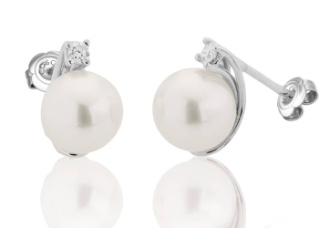COSCIA Akoya orecchini perle oro bianco18 kt LBEAAK185.1 – Gioielleria Parravicini Varese