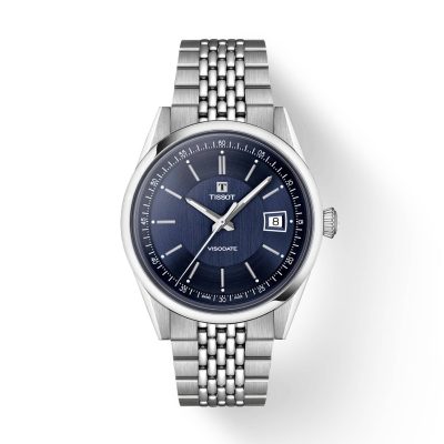 Tissot Visodate Blu 39mm T1574071104100 - Gioielleria Parravicini