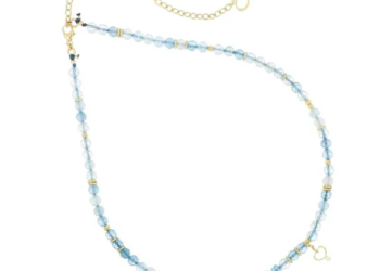 Maman et Sophie Pietre Girocollo argento 925 con acquamarina GCISF4AM – Gioielleria Parravicini Varese